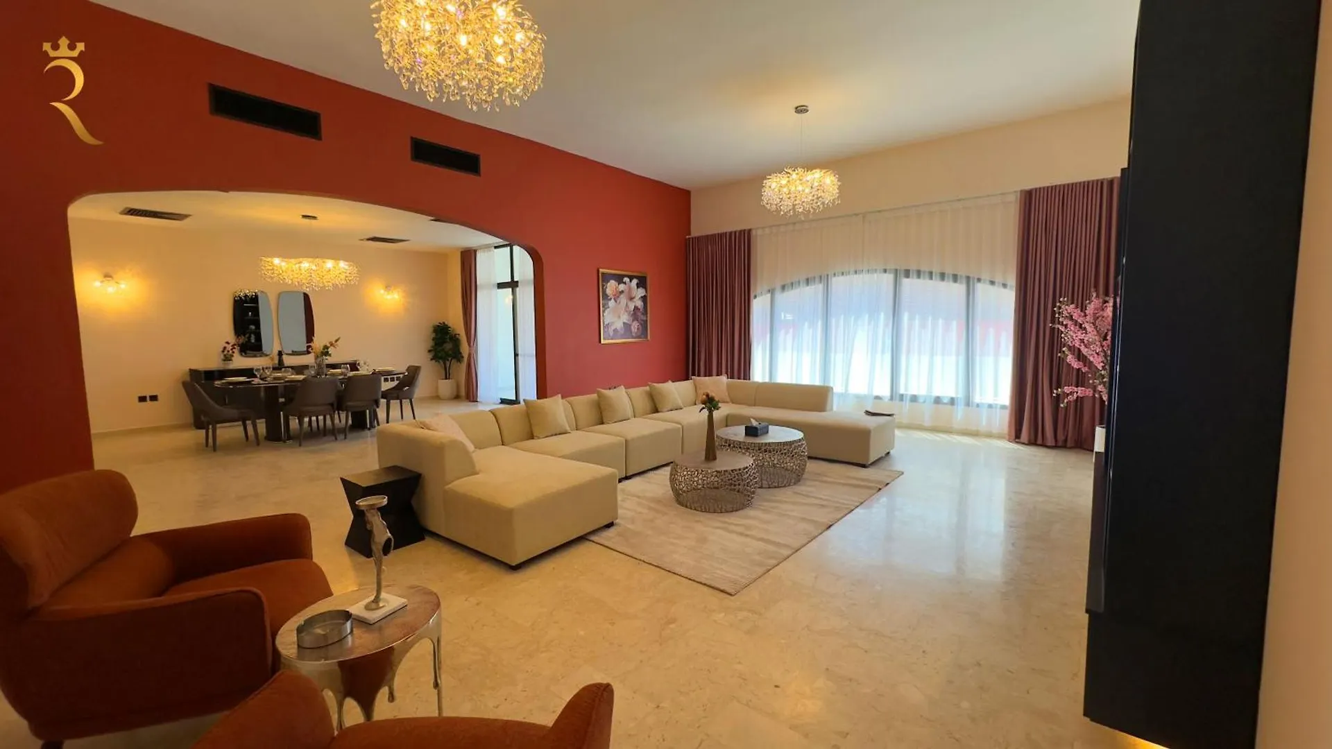 אבו דאבי Exquisite 5-Br Paradise In Al Danah איחוד האמירויות הערביות